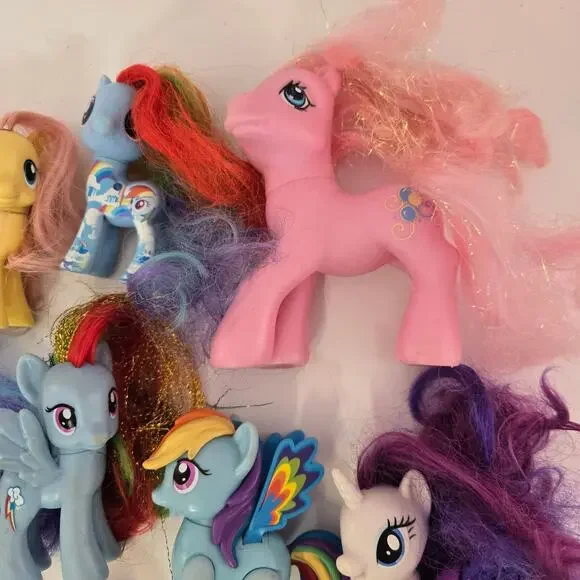 My Little Pony MLP Toy Figure Lot of 13 Ponies Assorted Mixed Lot Pretend Play - Picture 9 of 11